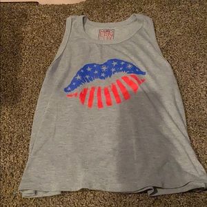 Target Kiss Tank Top